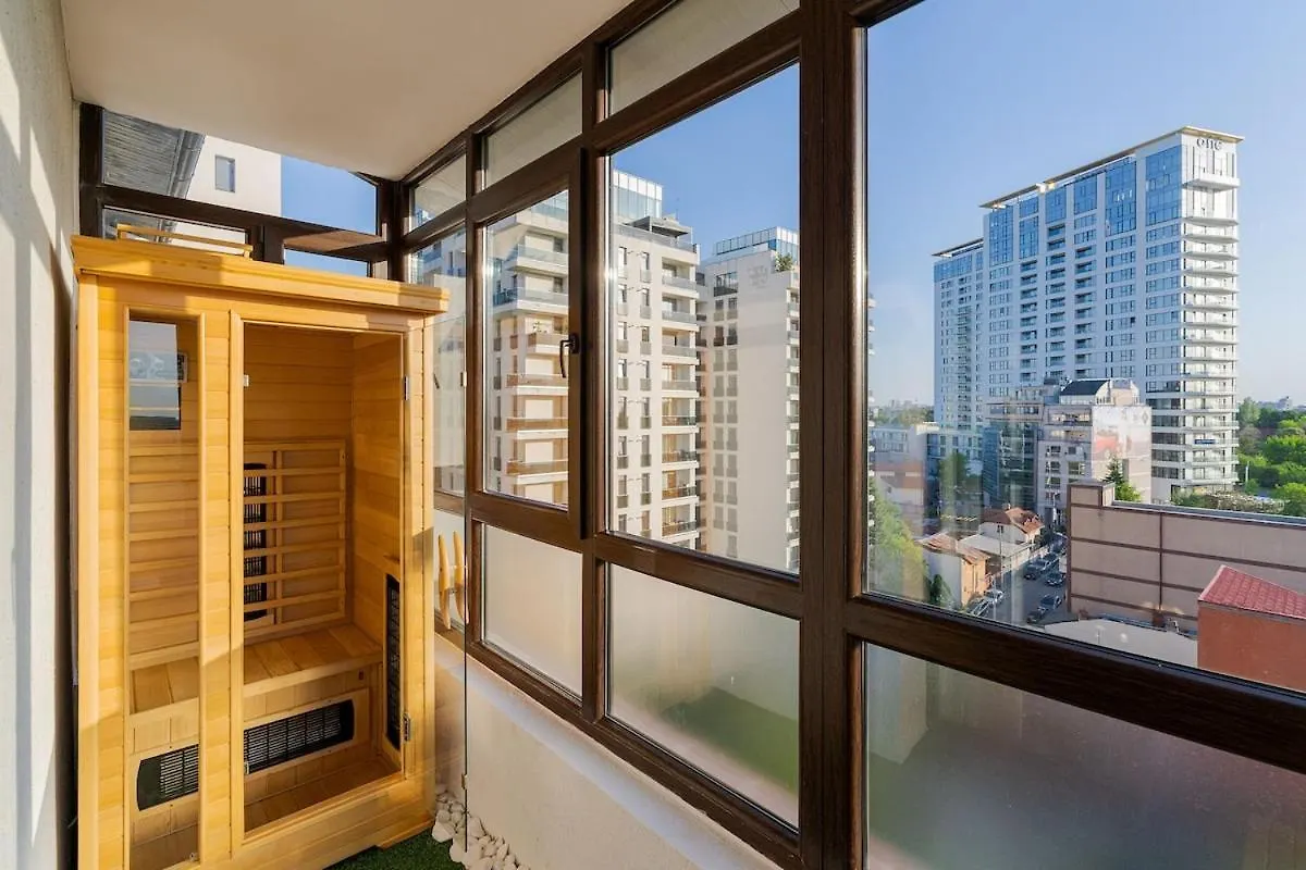 Downtown Floreasca Penthouse With Jacuzzi&Sauna Bukarest 0*,  Rumænien